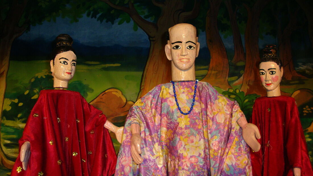 Puppet Show Laos